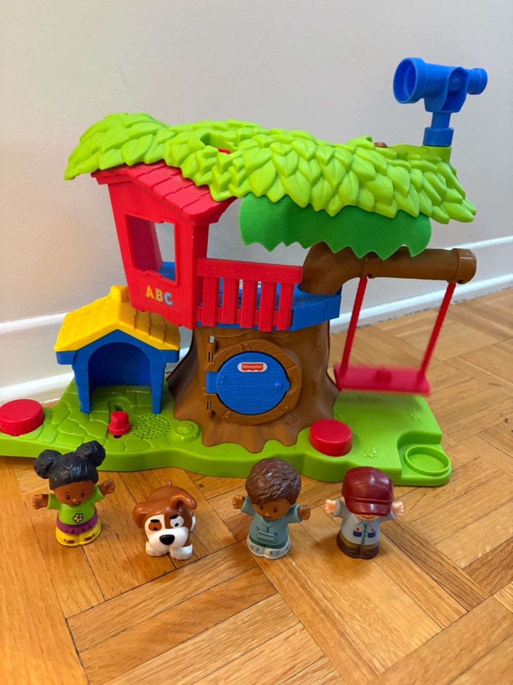 Fisher-Price little people Vibrant Treehouse Playset